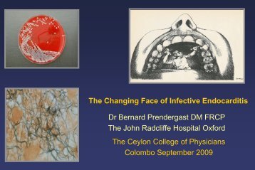 The Changing Face of Infective Endocarditis