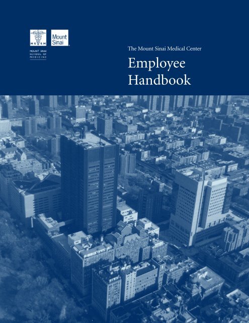 Employee Handbook - Mount Sinai Hospital