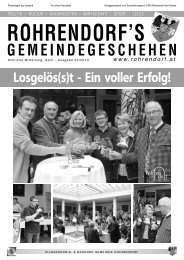 Gemeindezeitung 04/2013 - Rohrendorf bei Krems