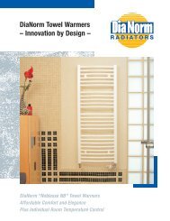 DiaNorm Towel Warmers - Thermal Products Inc