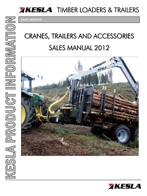 Tractor Attachment Sales Manual - JS Woodhouse