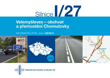 Silnice I/27 VelemyÅ¡leves â obchvat a pÅemostÄnÃ­ Chomutovky