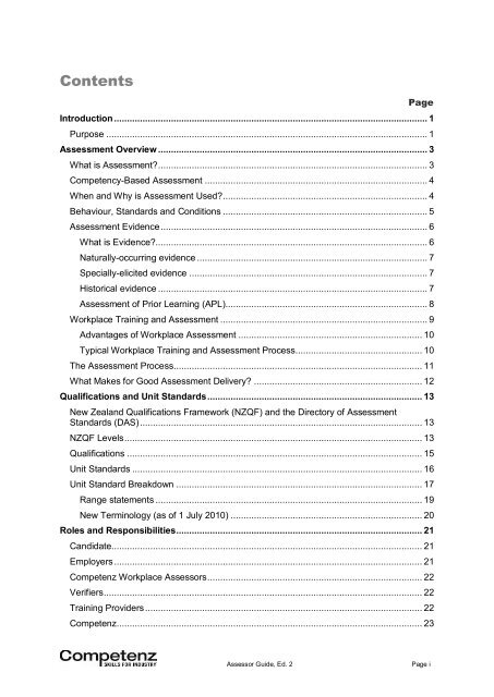Assessor Guide [PDF] - Competenz