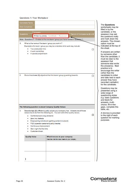 Assessor Guide [PDF] - Competenz