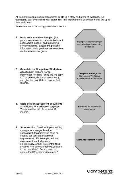 Assessor Guide [PDF] - Competenz