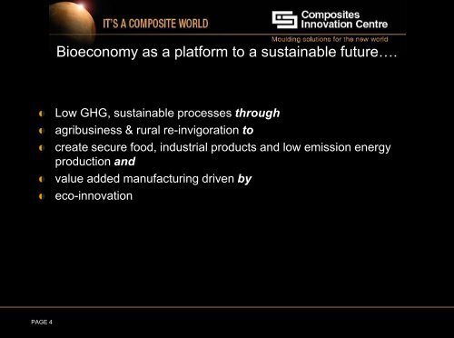 Manitoba and the Emerging Bioeconomy