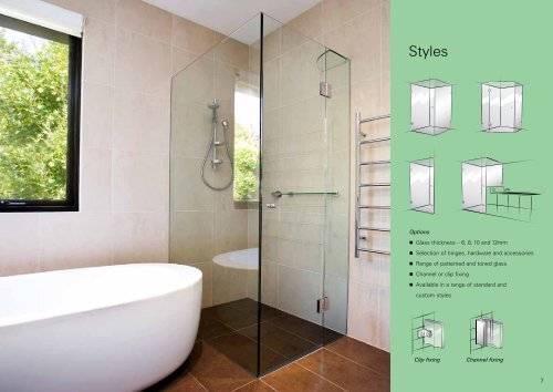 Showerscreens, Mirrors & Coloured Glass Panels - Stegbar Australia