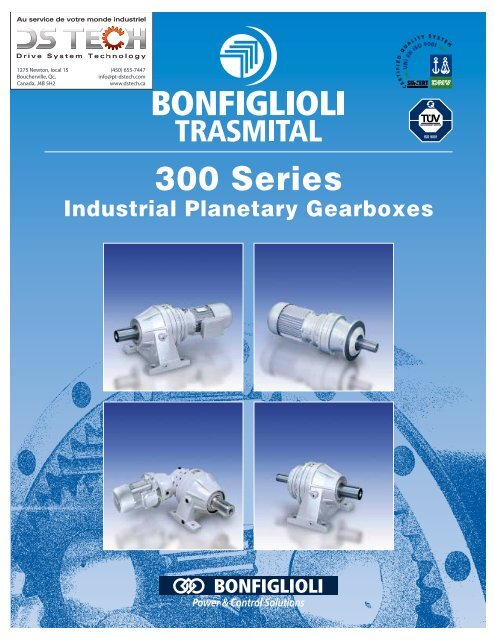 Bonfiglioli 300 NEMA - DS TECH