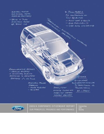 2003 Corporate Citizenship Report - Ford Motor Company
