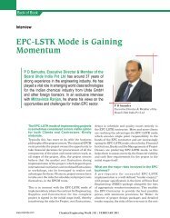 Interview EPC-LSTK Mode is Gaining Momentum - Uhde India Limited