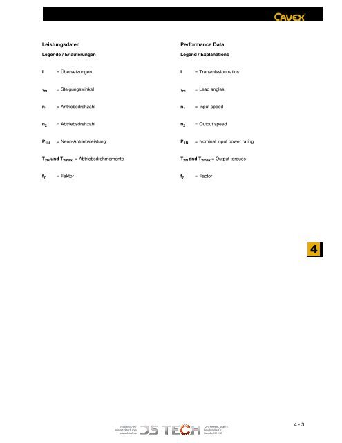 DS TECH Katalog_Schneckengetriebe_kl