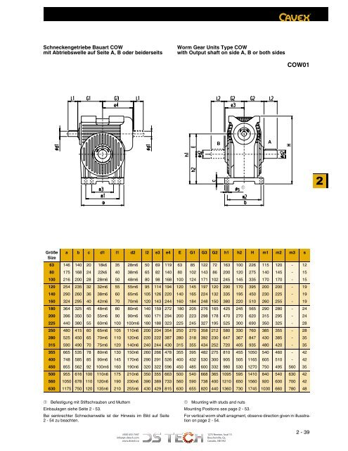 DS TECH Katalog_Schneckengetriebe_kl