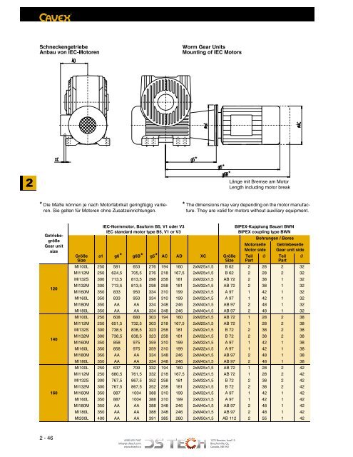 DS TECH Katalog_Schneckengetriebe_kl