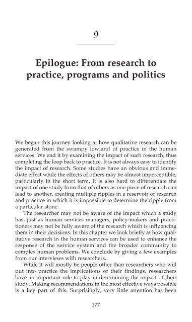 Qualitative Research in Practice : Stories From the Field - Blogs Unpad