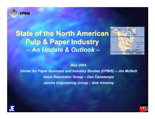 State of the North American Pulp & Paper Industry - The Center for ...