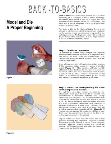 Model and Die A Proper Beginning - Talladium, Inc.