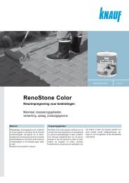 RenoStone Color - Bouwmaterialen Gedimat Leus in Sleidinge