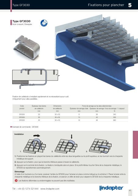 Lindapter Catalogue 09 France:-