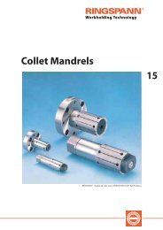 15 Collet Mandrels - Radius Radpol