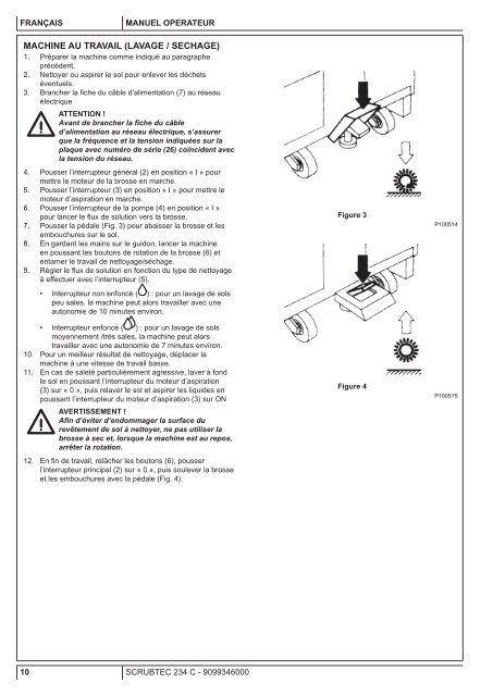 SCRUBTEC 234 C USER MANUAL - Wap Nilfisk Alto Shop