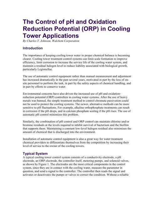 Orp Temperature Compensation Chart