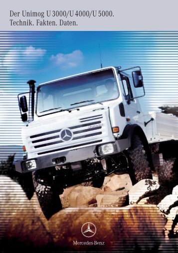 Der Unimog U 3000/U 4000/U 5000. Technik ... - Mercedes-Benz