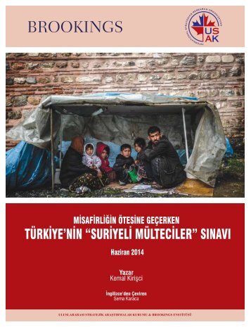 syrian refugees and turkeys challenges kirisci turkish
