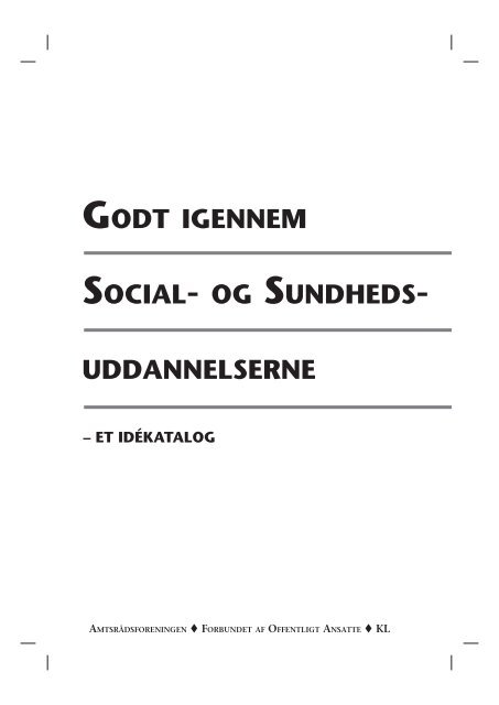 godt igennem social- og sundheds