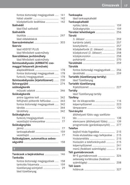 Mercedes-Benz R-osztÃ¡ly kezelÃ©si ÃºtmutatÃ³ letÃ¶ltÃ©se (PDF)