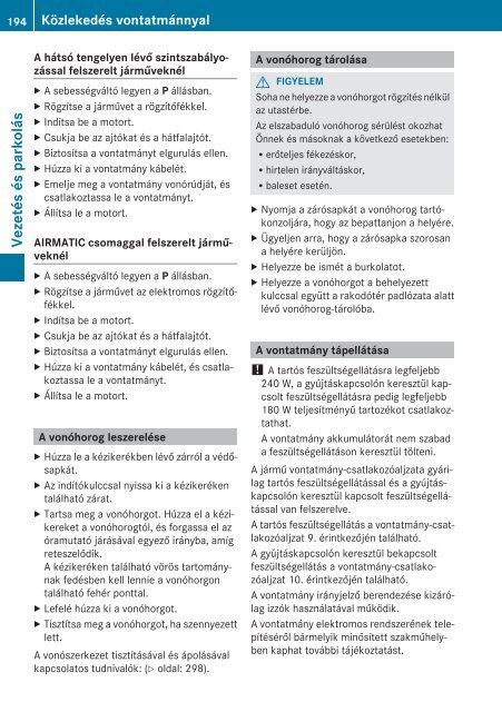 Mercedes-Benz R-osztÃ¡ly kezelÃ©si ÃºtmutatÃ³ letÃ¶ltÃ©se (PDF)