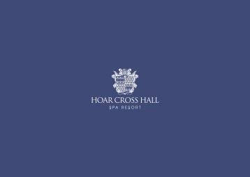 Brochure - Hoar Cross Hall