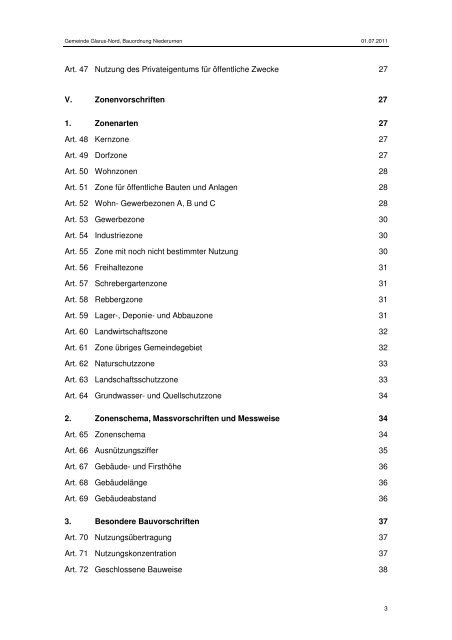 Bauordnung Niederurnen neu_k - Gemeinde Glarus Nord