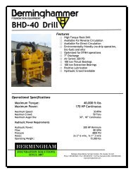 BHD-40 Information and Specifications - Berminghammer ...