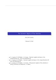 The Geometric Algebra of Fierz identities - Theory.nipne.ro