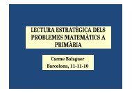 lectura estratÃ¨gica dels problemes matemÃ tics a primÃ ria - Jordi Pujol