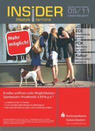 MAGAZIN INSIDER - Kaiserslautern