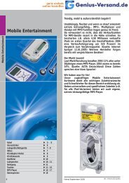 Mobile Entertainment - Genius-Versand.de
