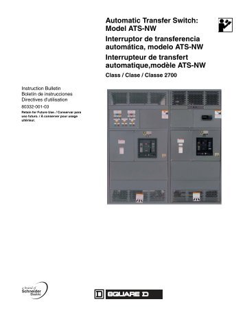 Eaton Ats Manual Eaton Ats Manual