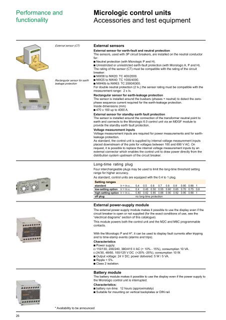 LV power air circuit breakers and switch-disconnectors ... - Piti Group