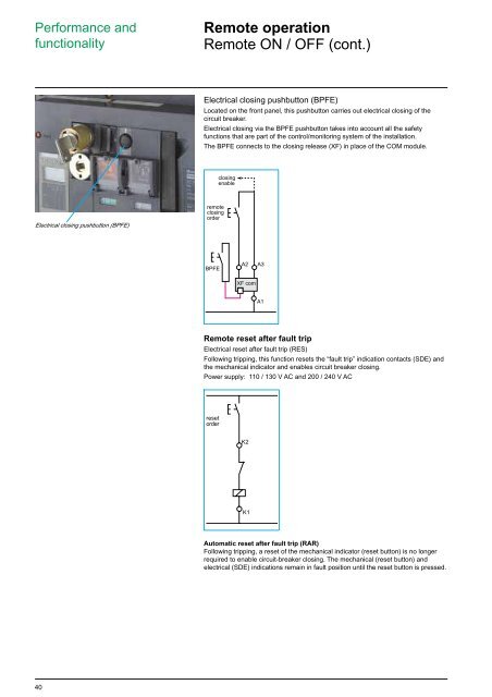 LV power air circuit breakers and switch-disconnectors ... - Piti Group