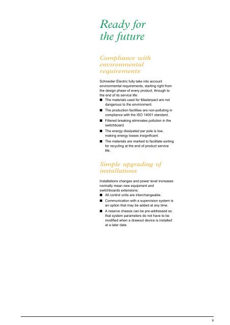 LV power air circuit breakers and switch-disconnectors ... - Piti Group