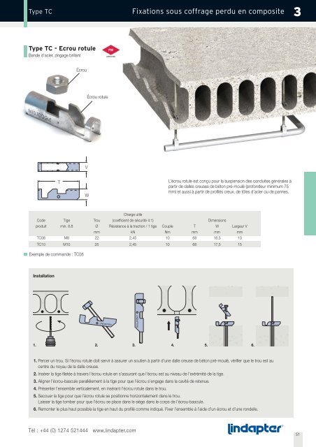 Lindapter Catalogue 09 France:-