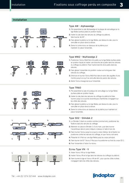 Lindapter Catalogue 09 France:-