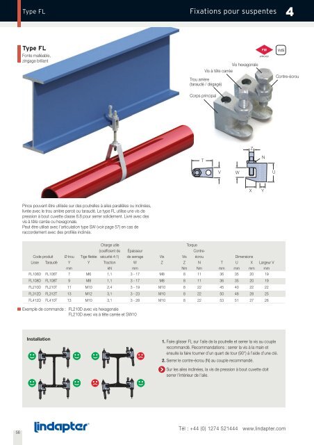 Lindapter Catalogue 09 France:-