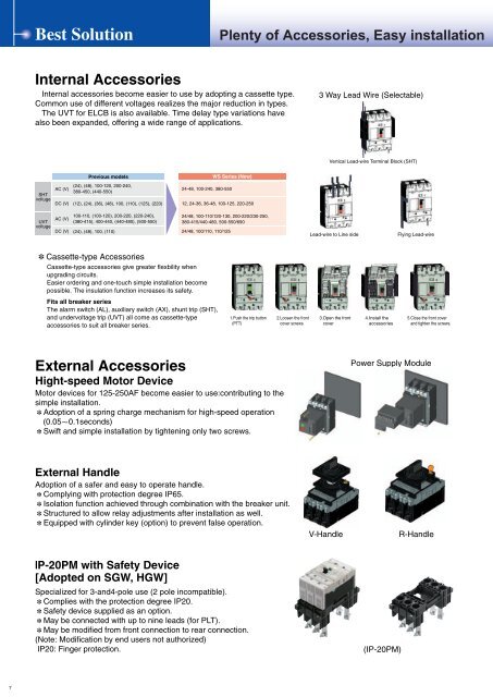 MOLDED-CASE CIRCUIT BREAKERS & EARTH ... - Piti Group