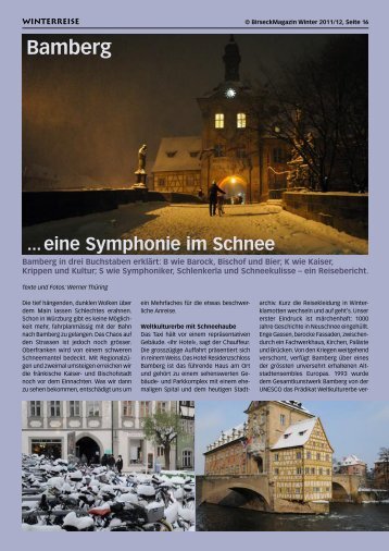 Bamberg - Birseck Magazin