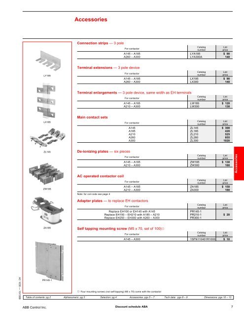 Abb Star Delta Contactor Selection Chart