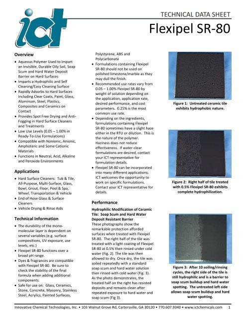TECHNICAL DATA SHEET CHEMICAL visual data 5