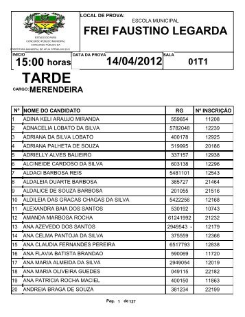 15:00 FREI FAUSTINO LEGARDA 14/04/2012 - FIBRA.