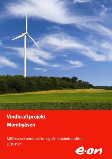 Vindkraftprojekt MombyÃ¥sen - E-on
